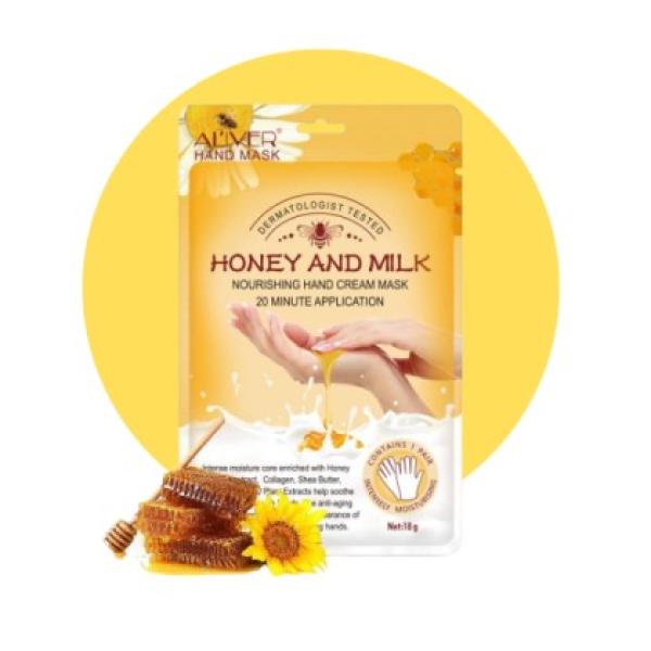 Honey & Milk Hand Mask 1 Pair