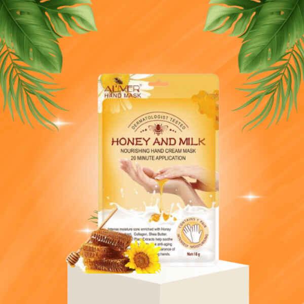 Honey & Milk Hand Mask 1 Pair