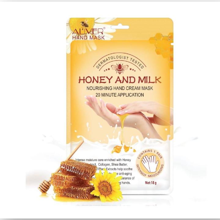 Honey & Milk Hand Mask 1 Pair